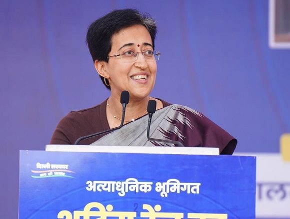 Image Credit: X account @AtishiAAP