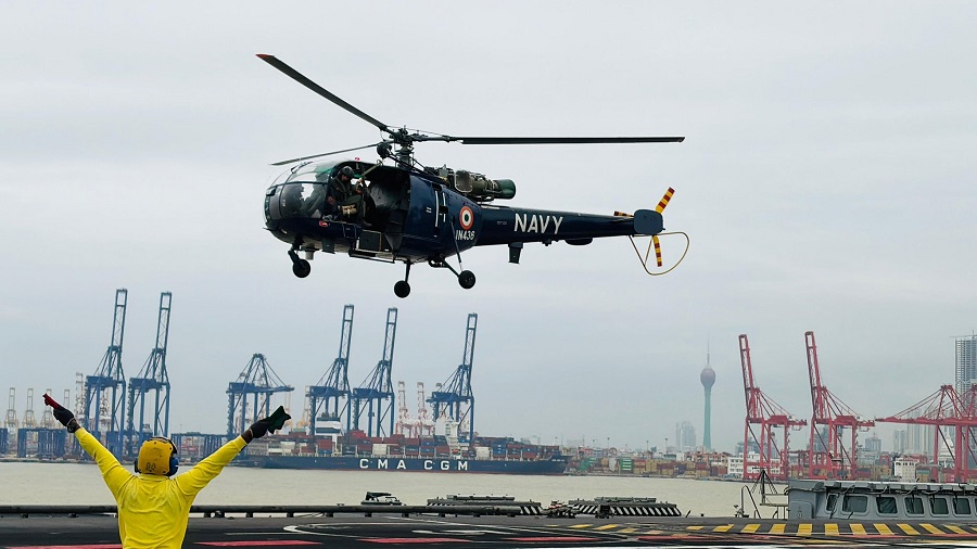 Image: X account @IndiainSL