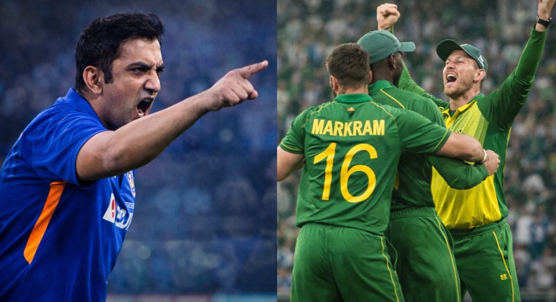 Gambhir South Africa