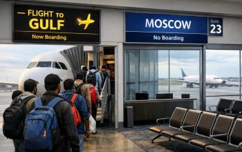 russia indian workers