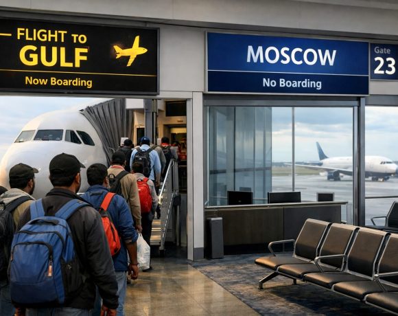 russia indian workers