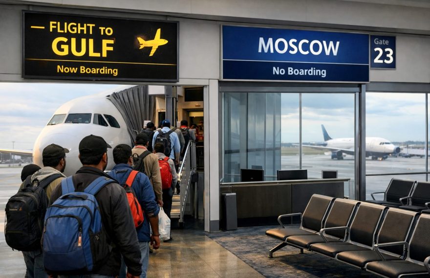 russia indian workers